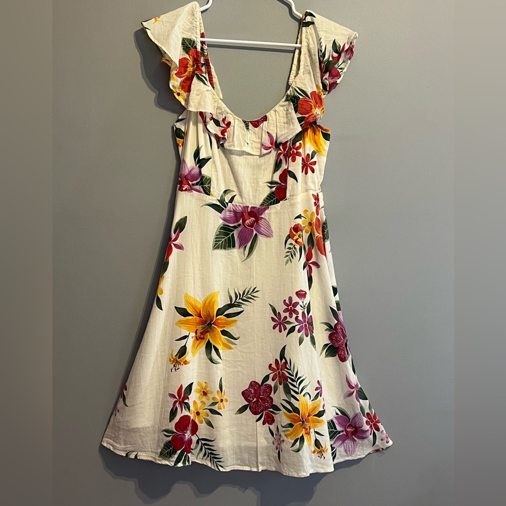 Hawaiian Print Old Navy Dress